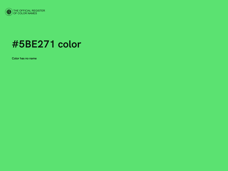 #5BE271 color image