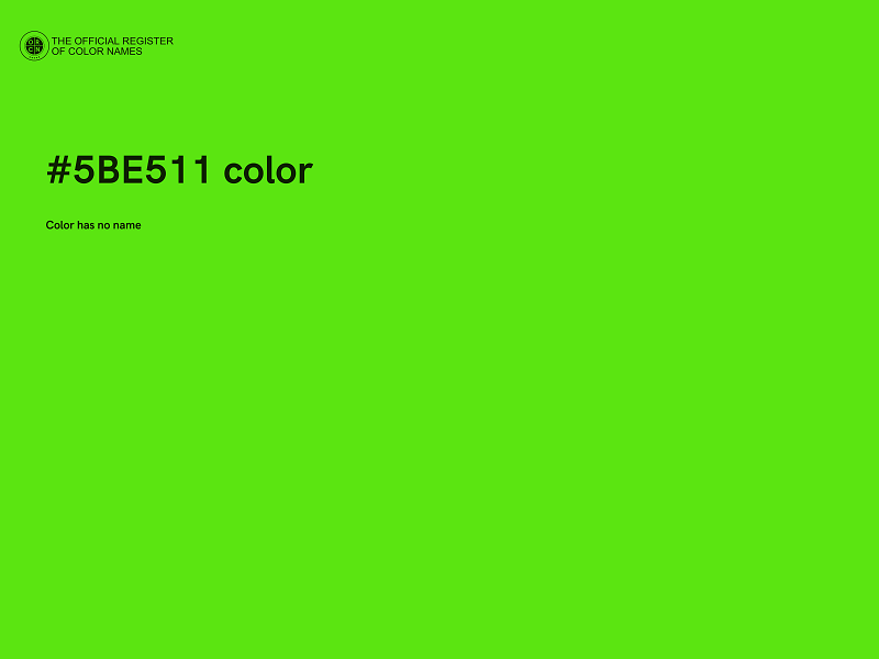 #5BE511 color image