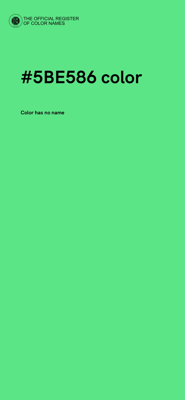 #5BE586 color image