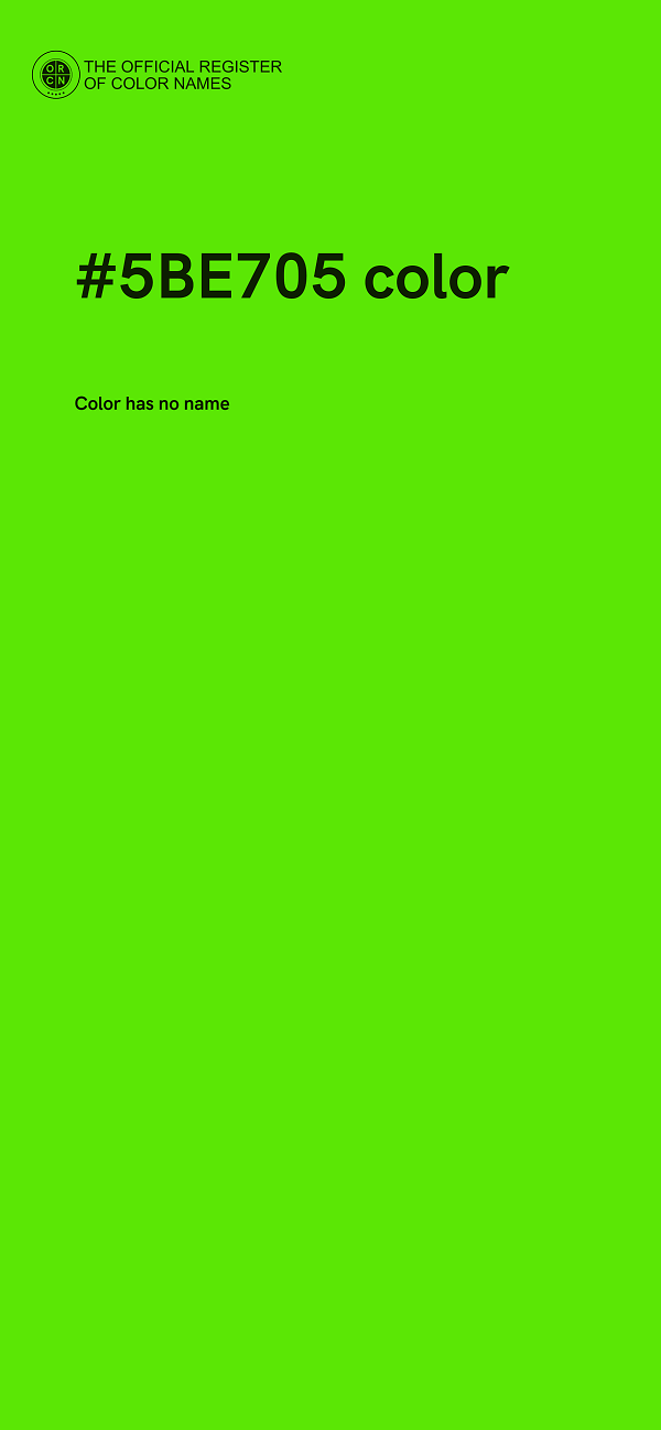 #5BE705 color image