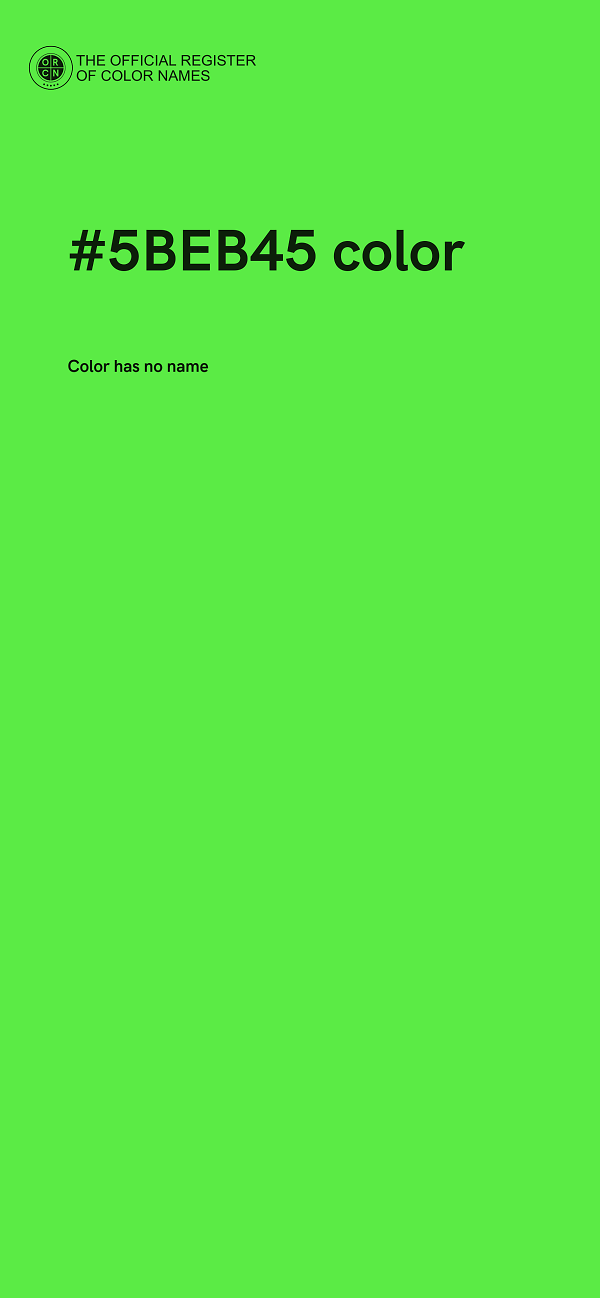 #5BEB45 color image