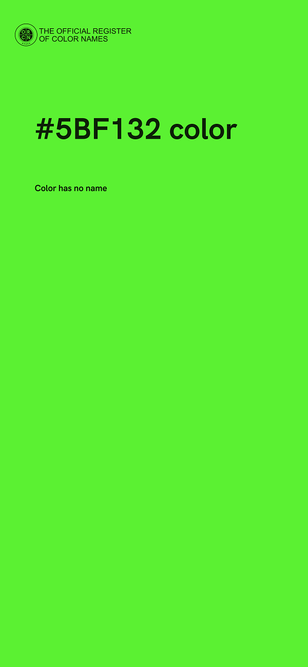 #5BF132 color image