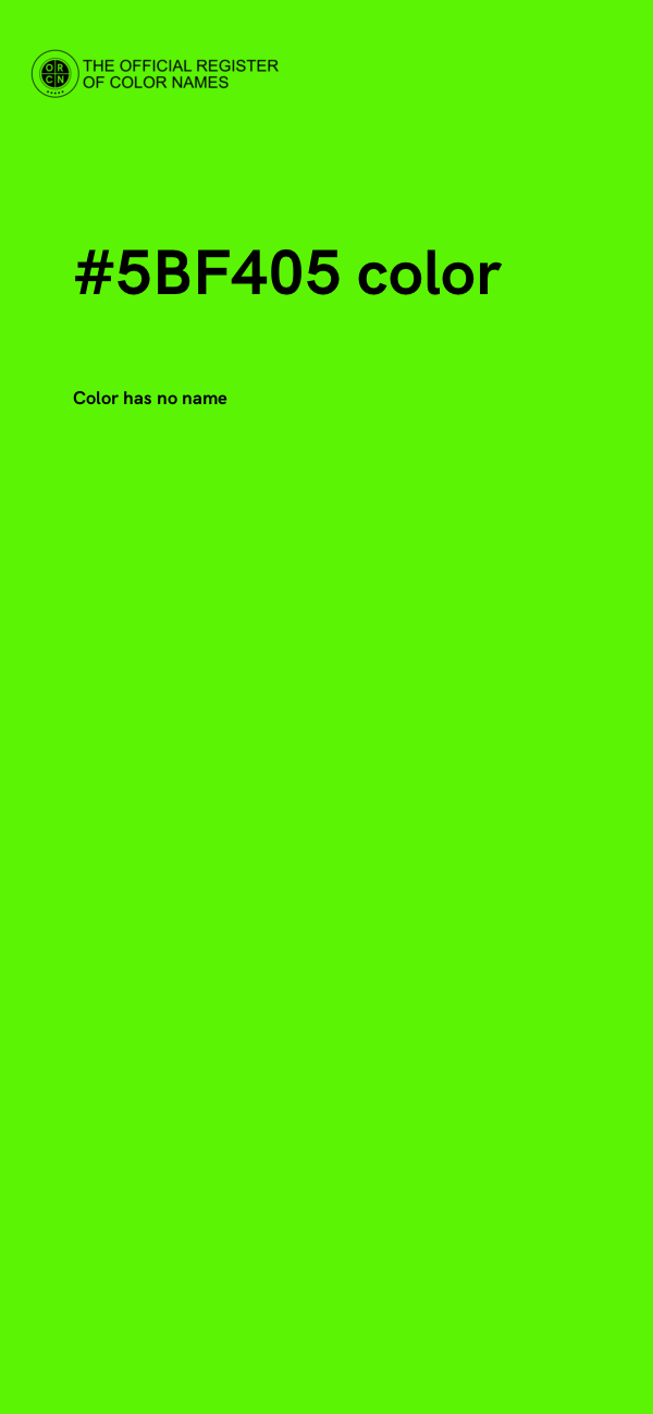 #5BF405 color image
