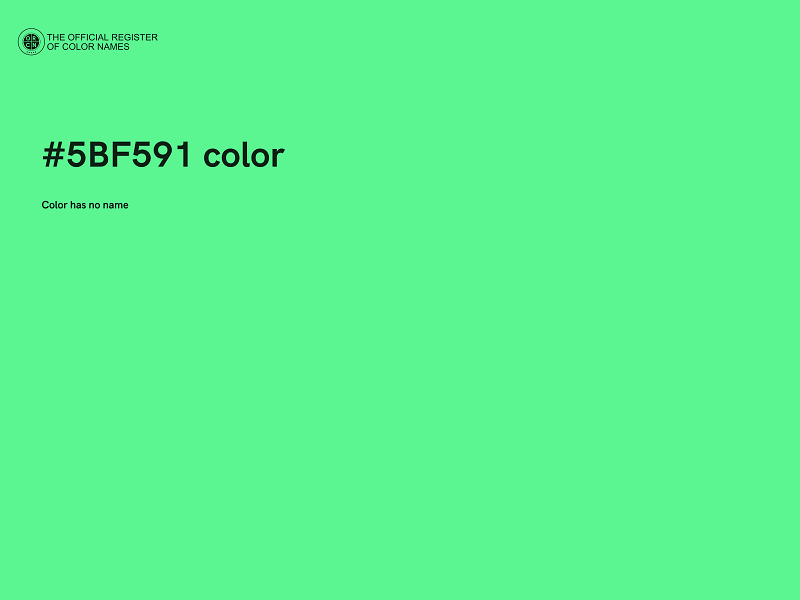 #5BF591 color image