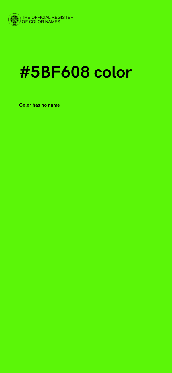 #5BF608 color image