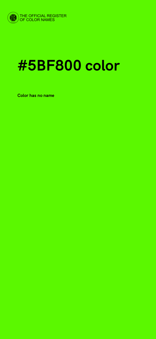 #5BF800 color image