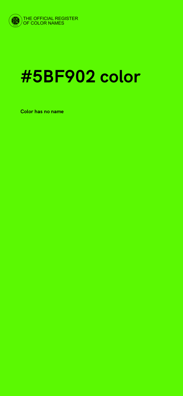 #5BF902 color image