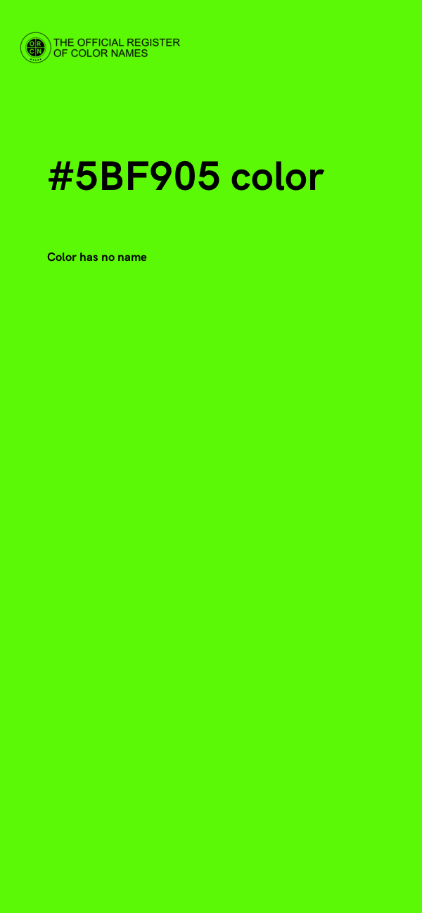 #5BF905 color image