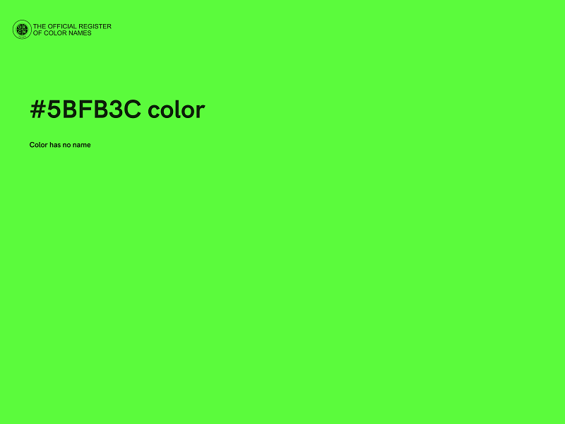 #5BFB3C color image