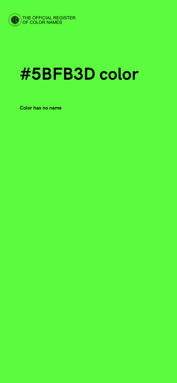 #5BFB3D color image