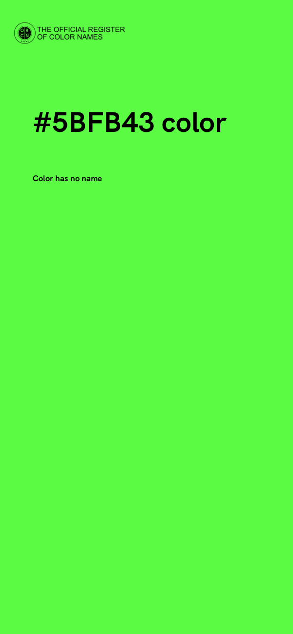 #5BFB43 color image