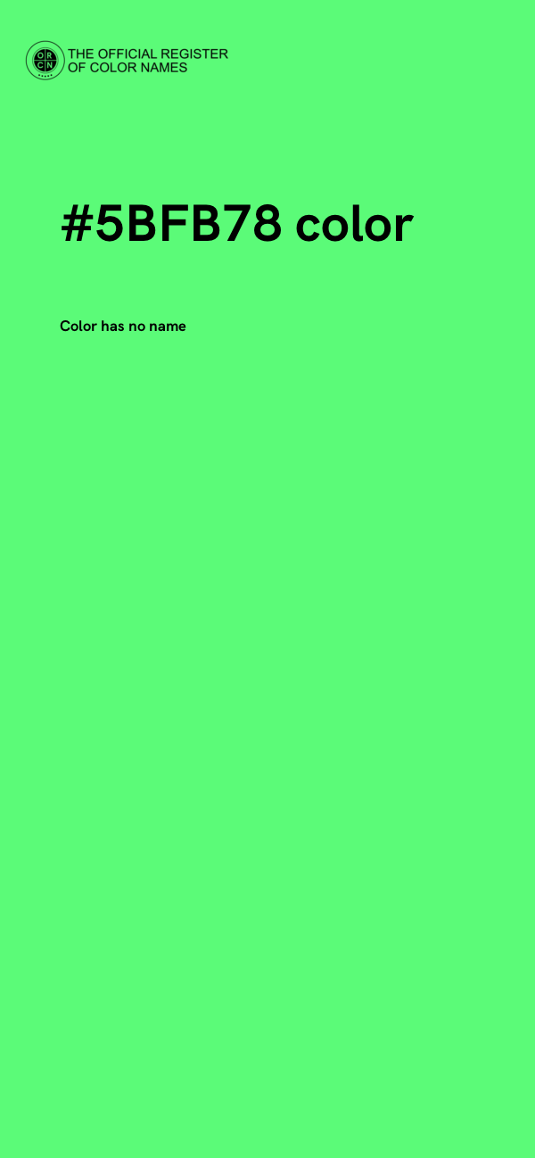 #5BFB78 color image