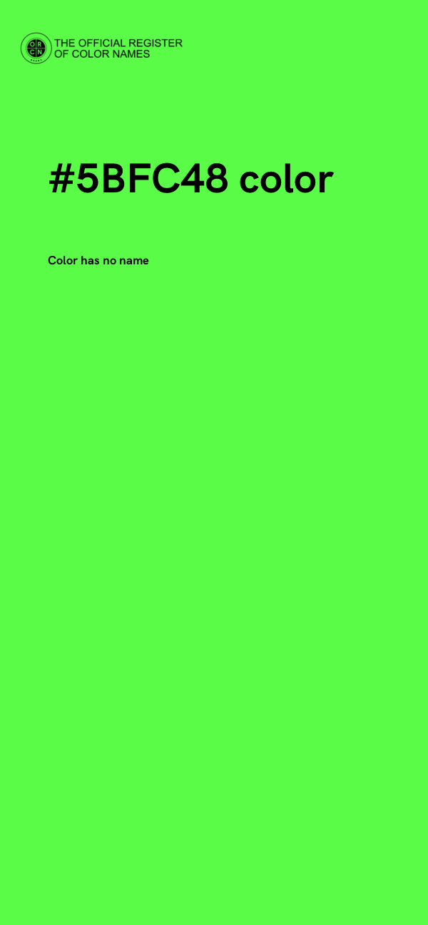 #5BFC48 color image