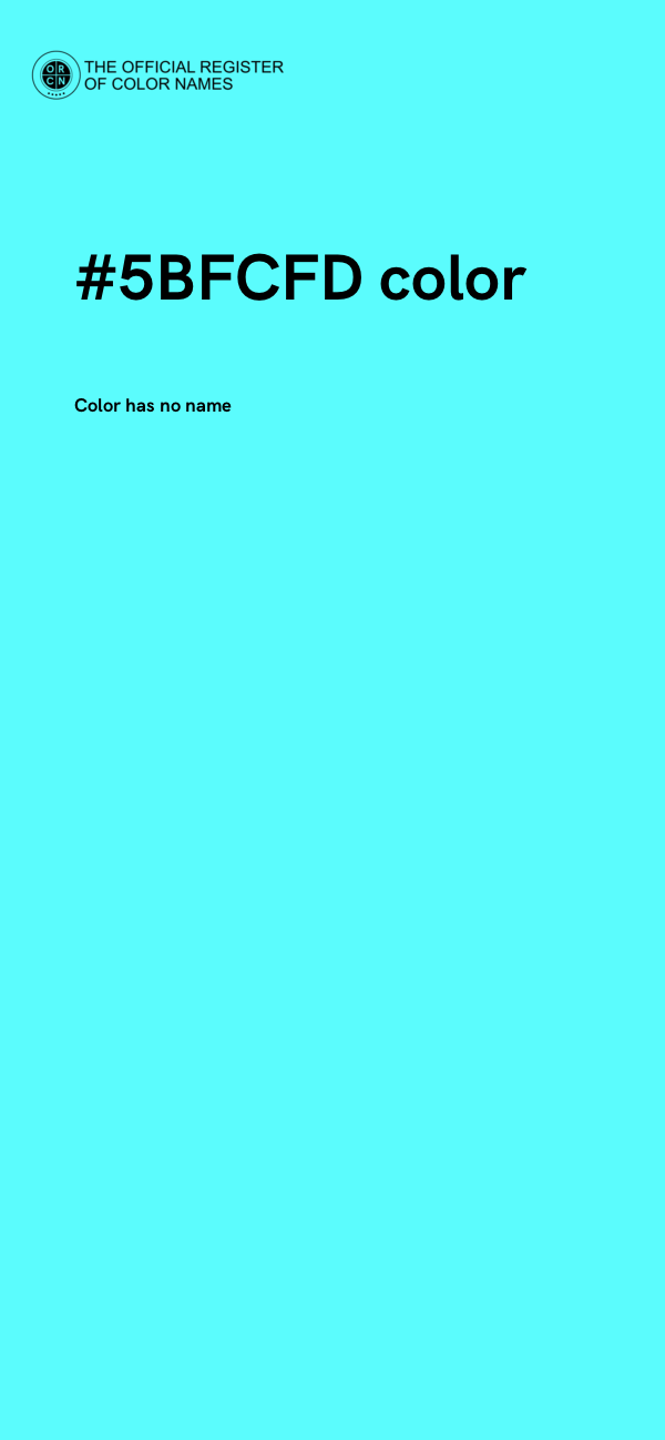 #5BFCFD color image