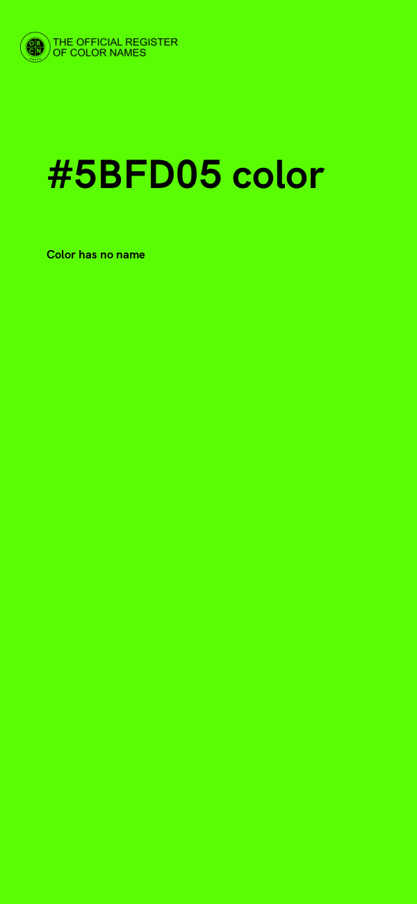 #5BFD05 color image