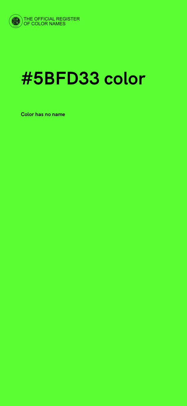 #5BFD33 color image
