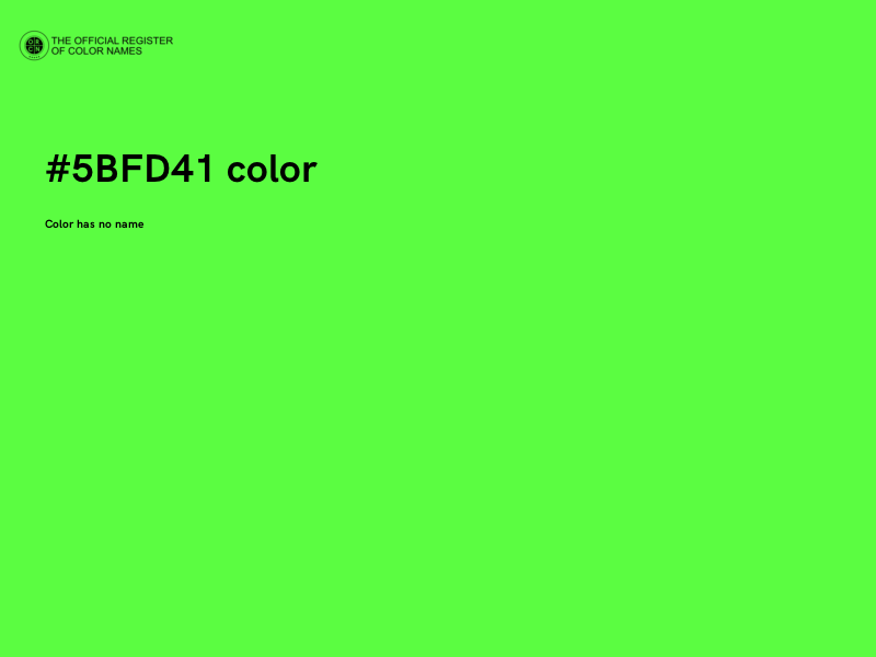#5BFD41 color image