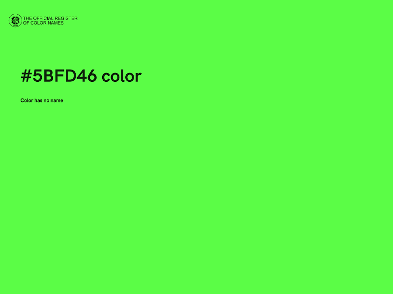 #5BFD46 color image