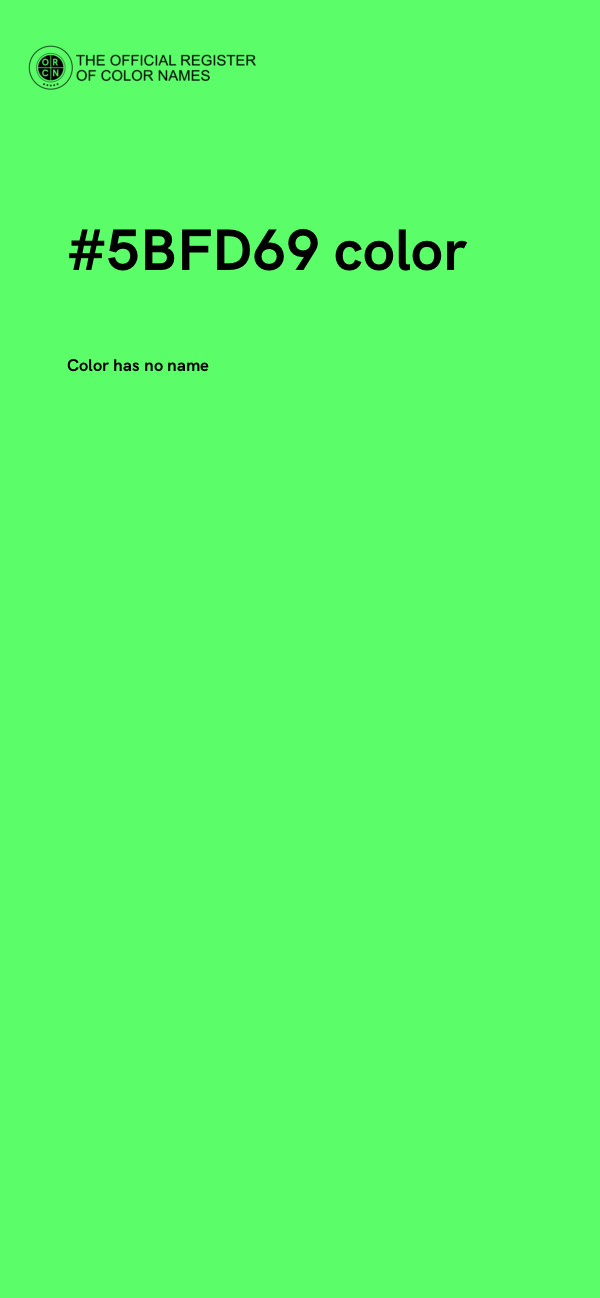 #5BFD69 color image