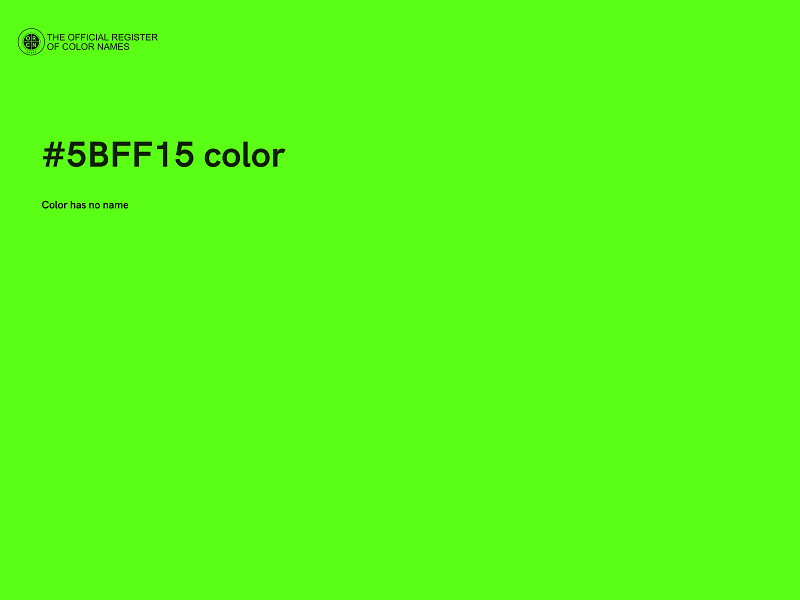 #5BFF15 color image