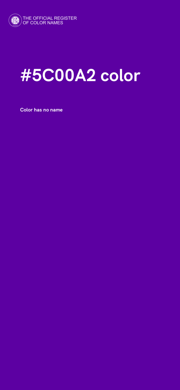 #5C00A2 color image