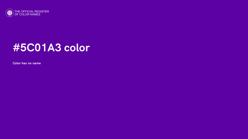 #5C01A3 color image