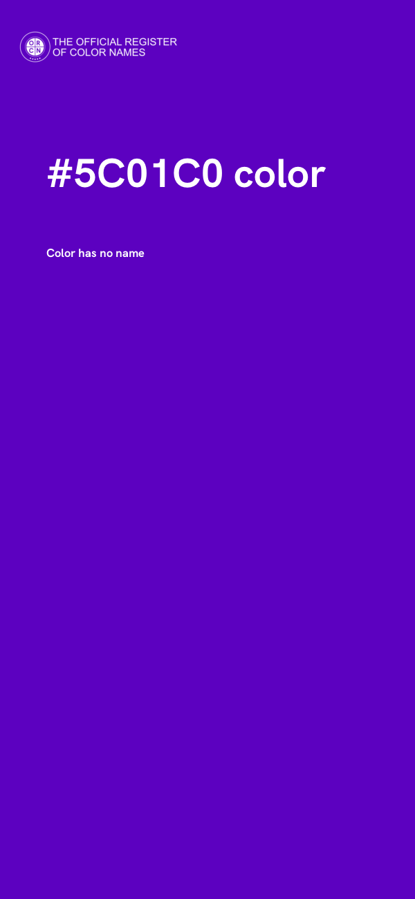 #5C01C0 color image