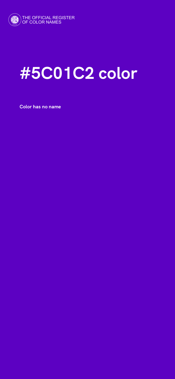 #5C01C2 color image