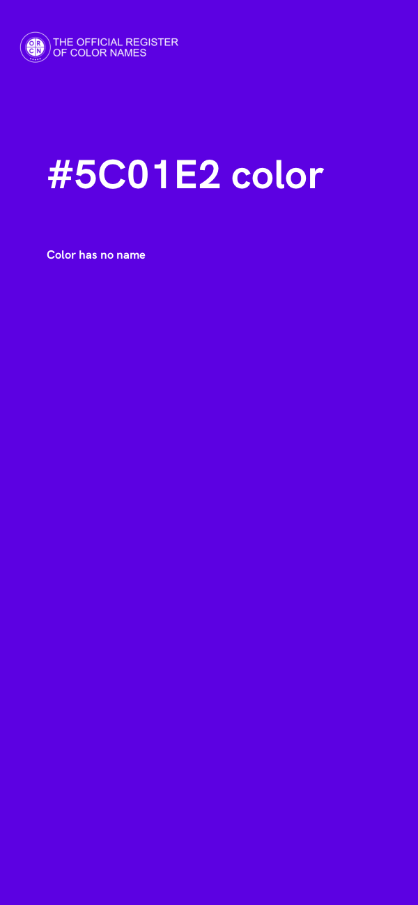 #5C01E2 color image