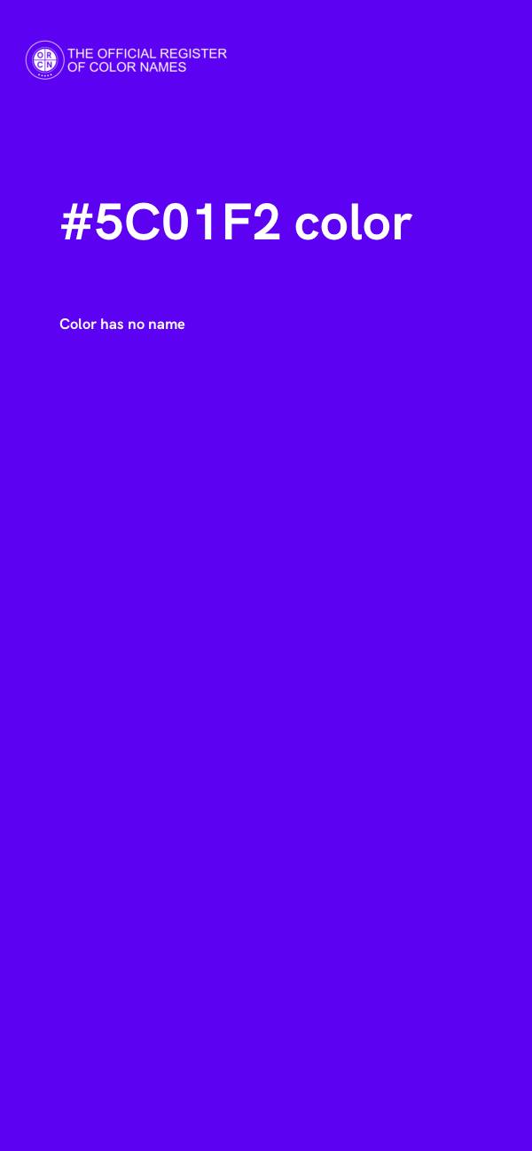 #5C01F2 color image