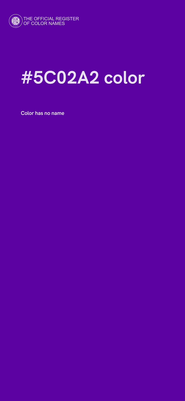 #5C02A2 color image