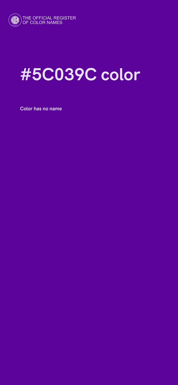 #5C039C color image
