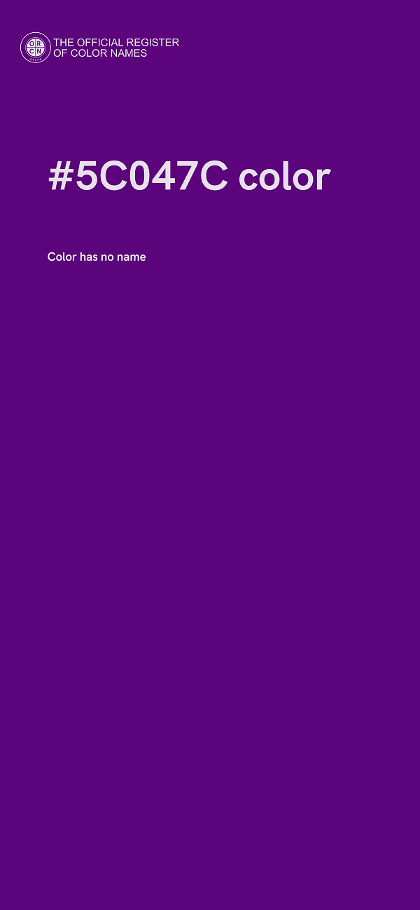 #5C047C color image
