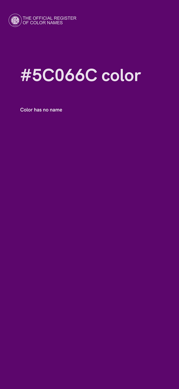 #5C066C color image