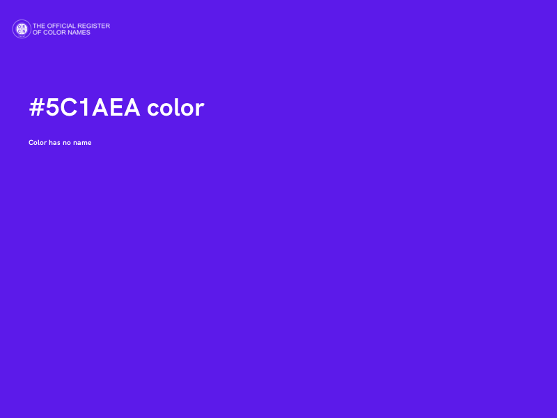 #5C1AEA color image