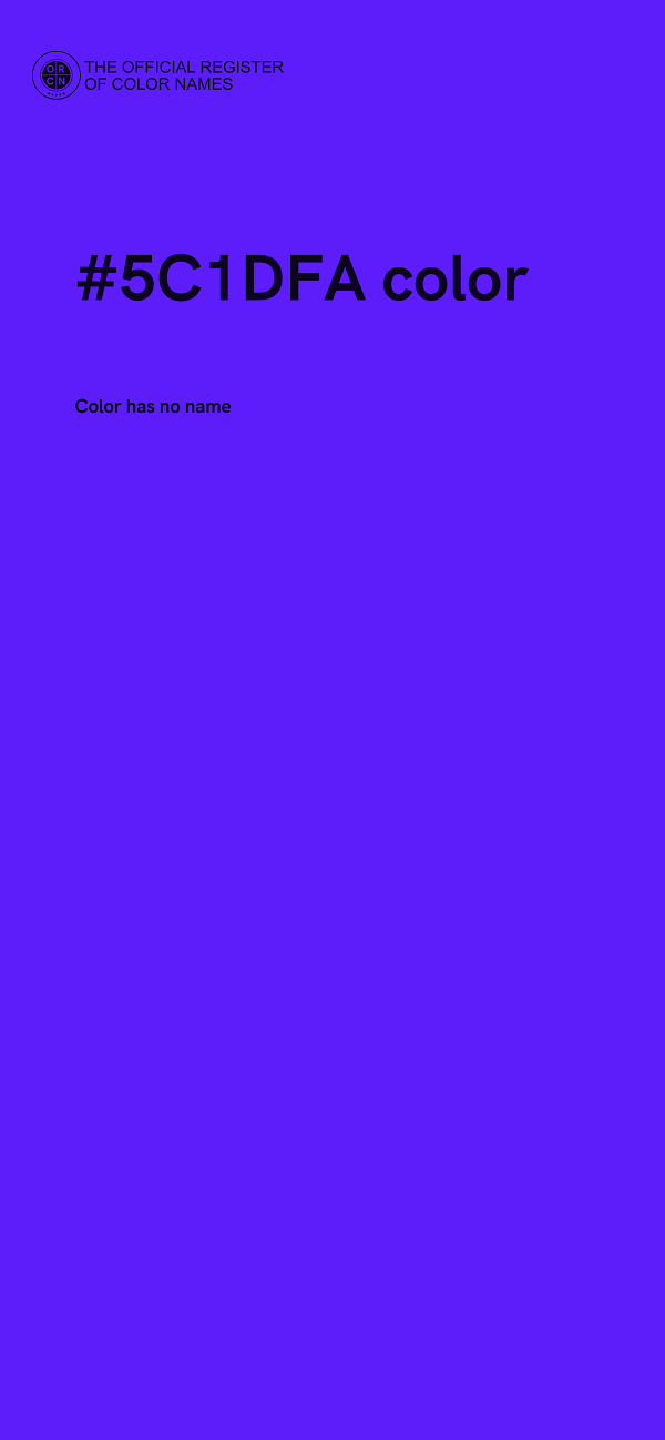 #5C1DFA color image