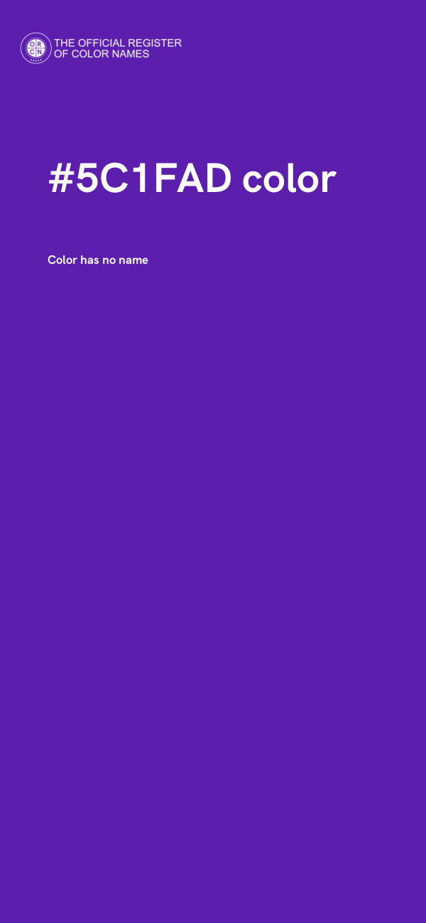 #5C1FAD color image