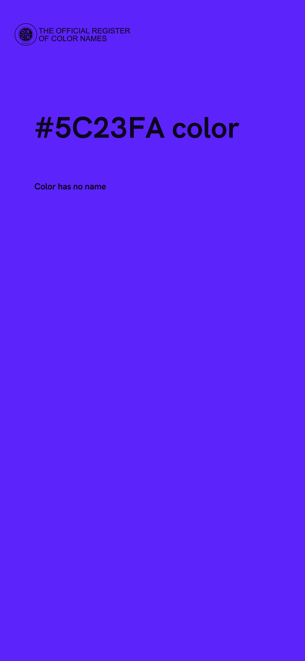 #5C23FA color image