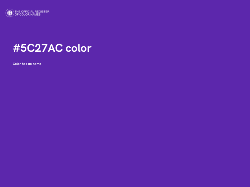#5C27AC color image
