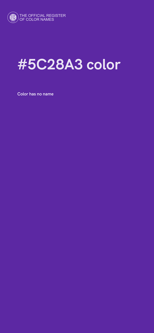 #5C28A3 color image