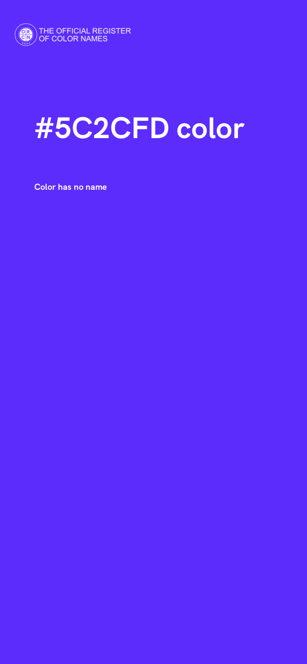 #5C2CFD color image