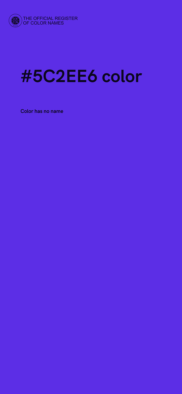 #5C2EE6 color image