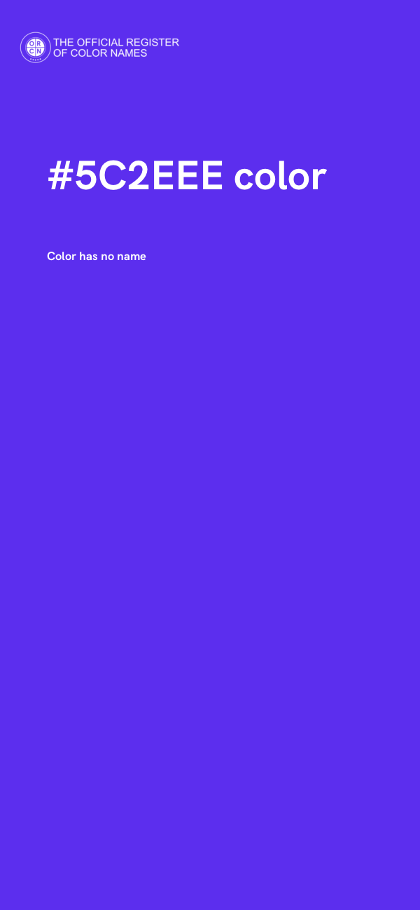 #5C2EEE color image