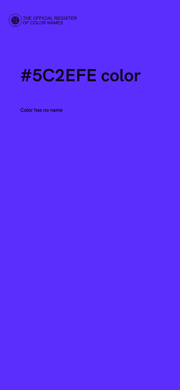 #5C2EFE color image