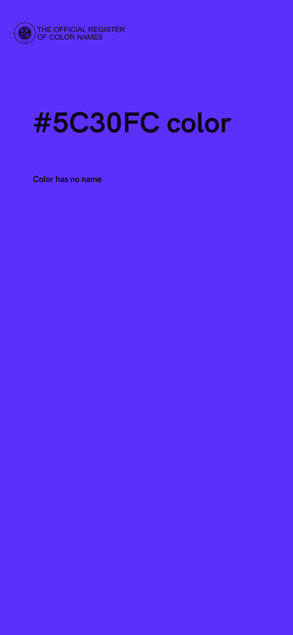 #5C30FC color image
