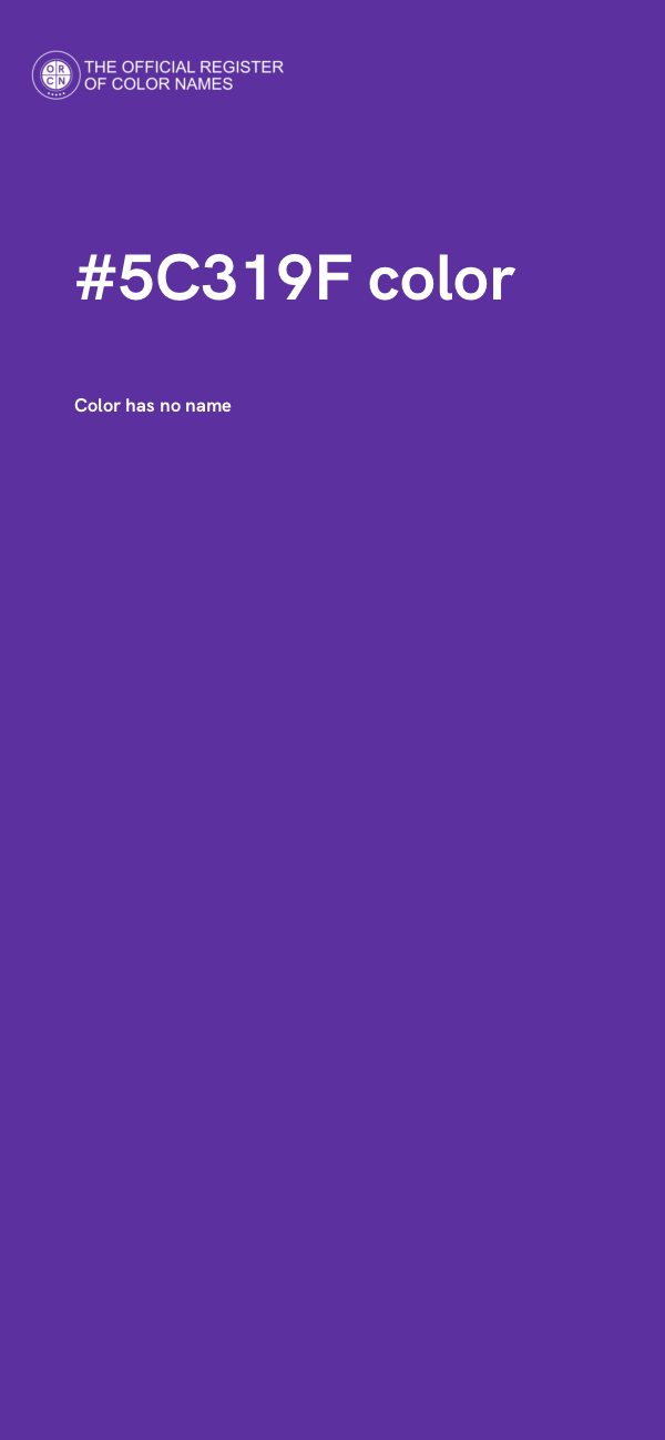 #5C319F color image