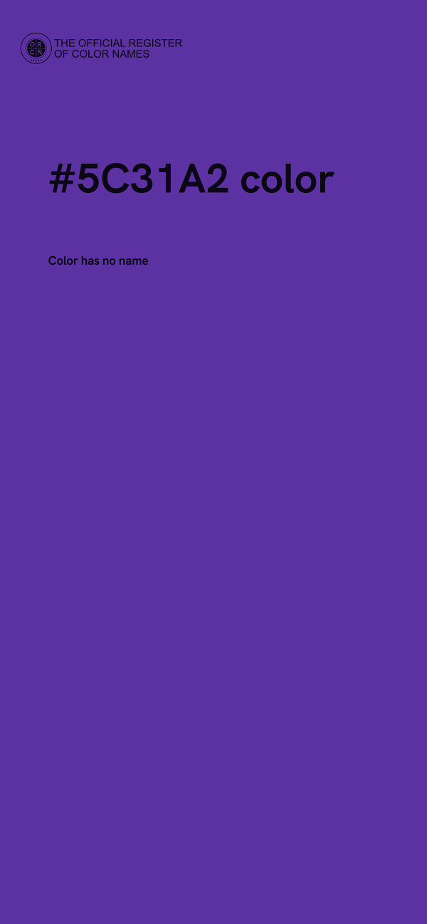 #5C31A2 color image
