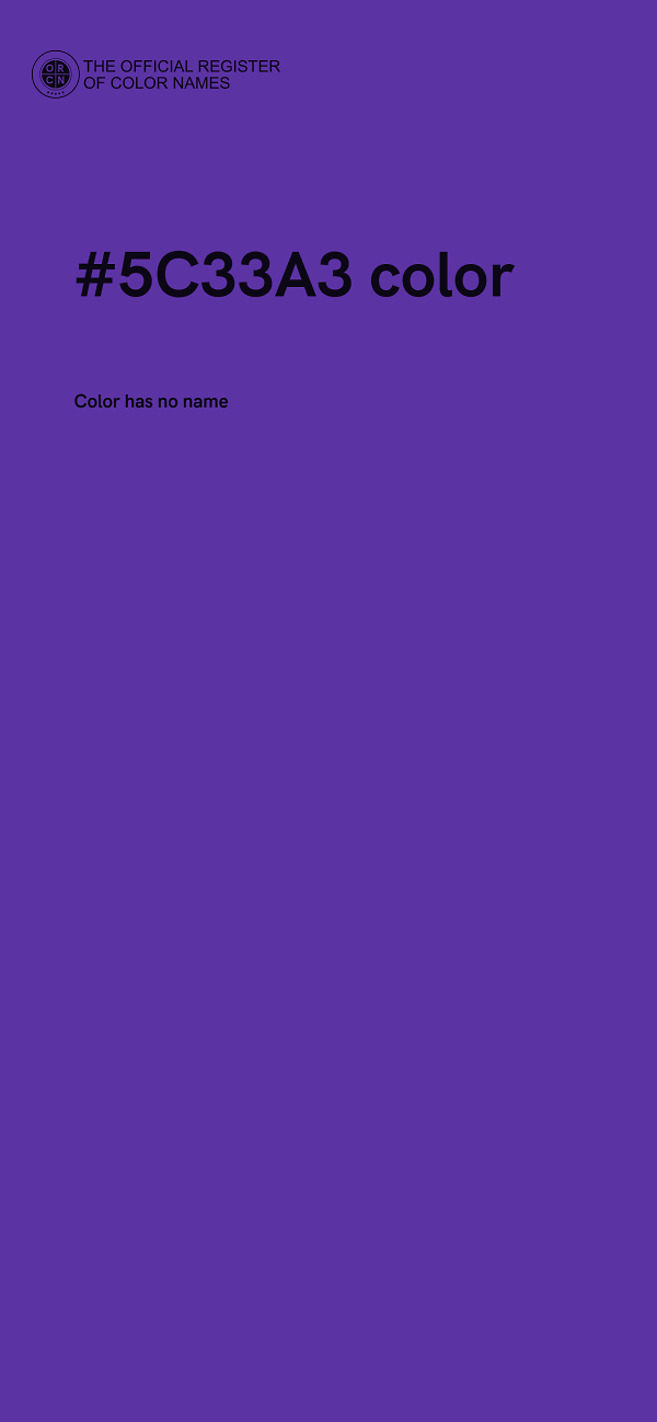 #5C33A3 color image