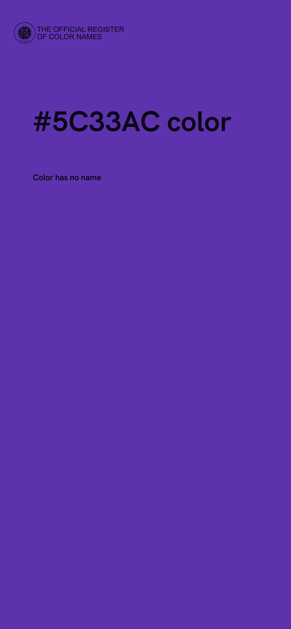 #5C33AC color image
