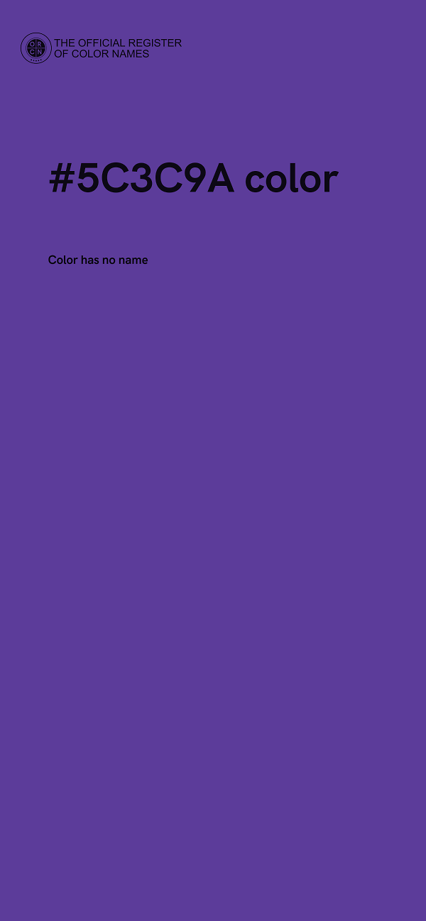 #5C3C9A color image